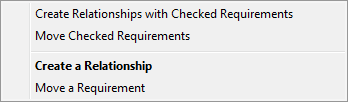 Figure 2-1 Menu of right-click drag & drop